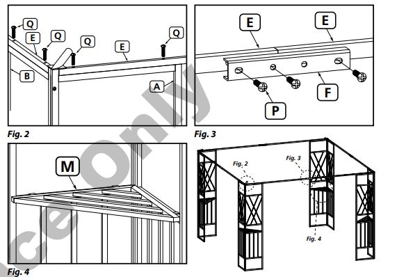 belavi-7884-Gazebo-with-Netting-FIG-4