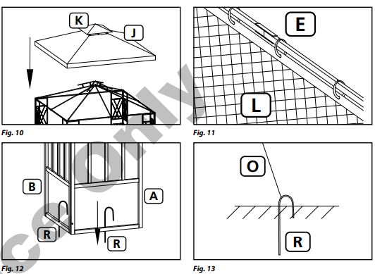 belavi-7884-Gazebo-with-Netting-FIG-9