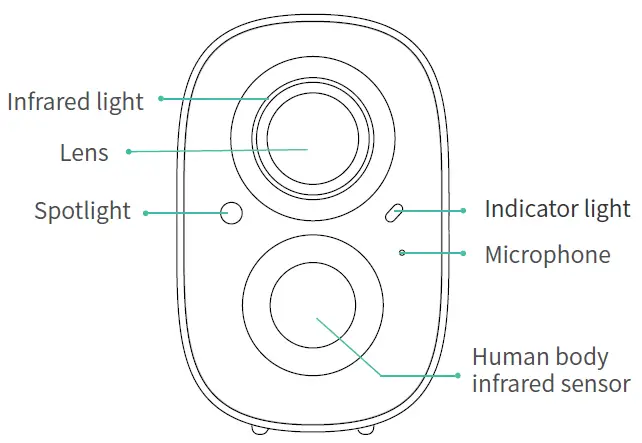 VICOHOME-CG6-Caméra-sans-fil-à-batterie-smart-fig-1