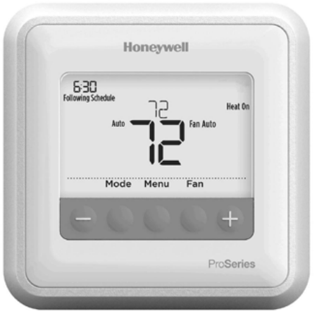 Honeywell T4 Pro Thermostat Programmable -