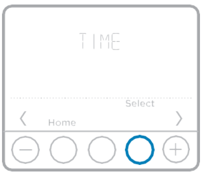 Thermostat programmable Honeywell T4 Pro - continuer à l'étape