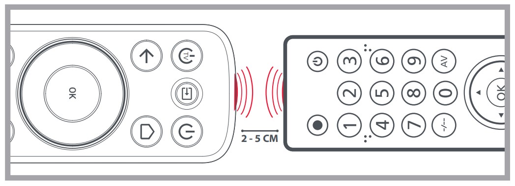 ONE FOR ALL OFA STREAMER URC 7935 Remote - LEARNING