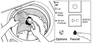 Whirlpool WTW5010LW 4.6 Cu Ft Top Load Impeller Washer - WASH CYCLE