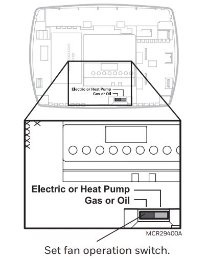 Honeywell TH3110D1008 Thermostat numérique non programmable fig13