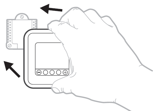 Montage du thermostat