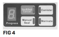 NESCO Deluxe Vacuum Sealer VS-12 Guide de l'utilisateur - Figure 4