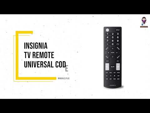 Codes des télécommandes pour téléviseurs Insignia : Codes universels pour les téléviseurs Insignia