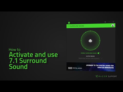 Comment activer et utiliser le son surround 7.1