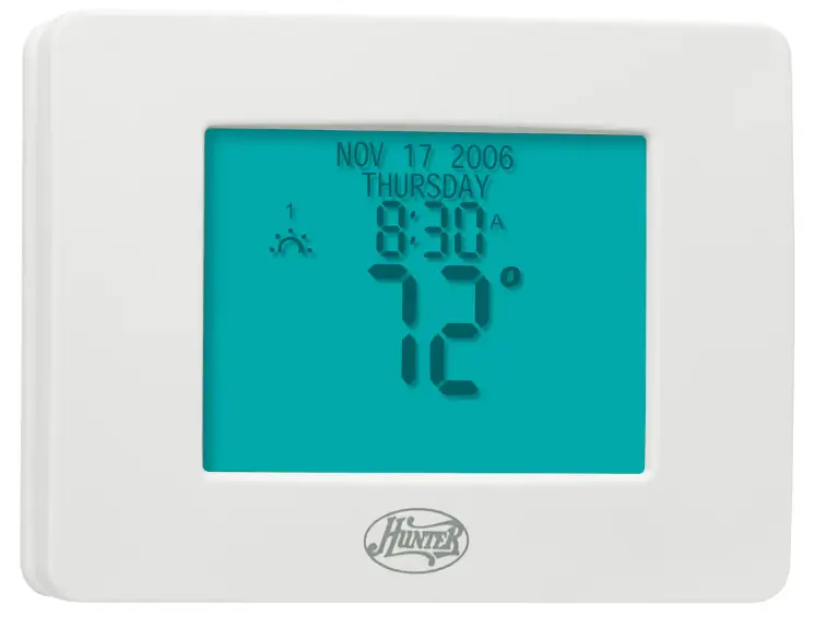 Hunter-44860-Touchscreen-Programmable-Thermostat