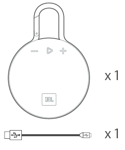 JBL Clip3 [Bluetooth Clip-on Speaker] Manuel