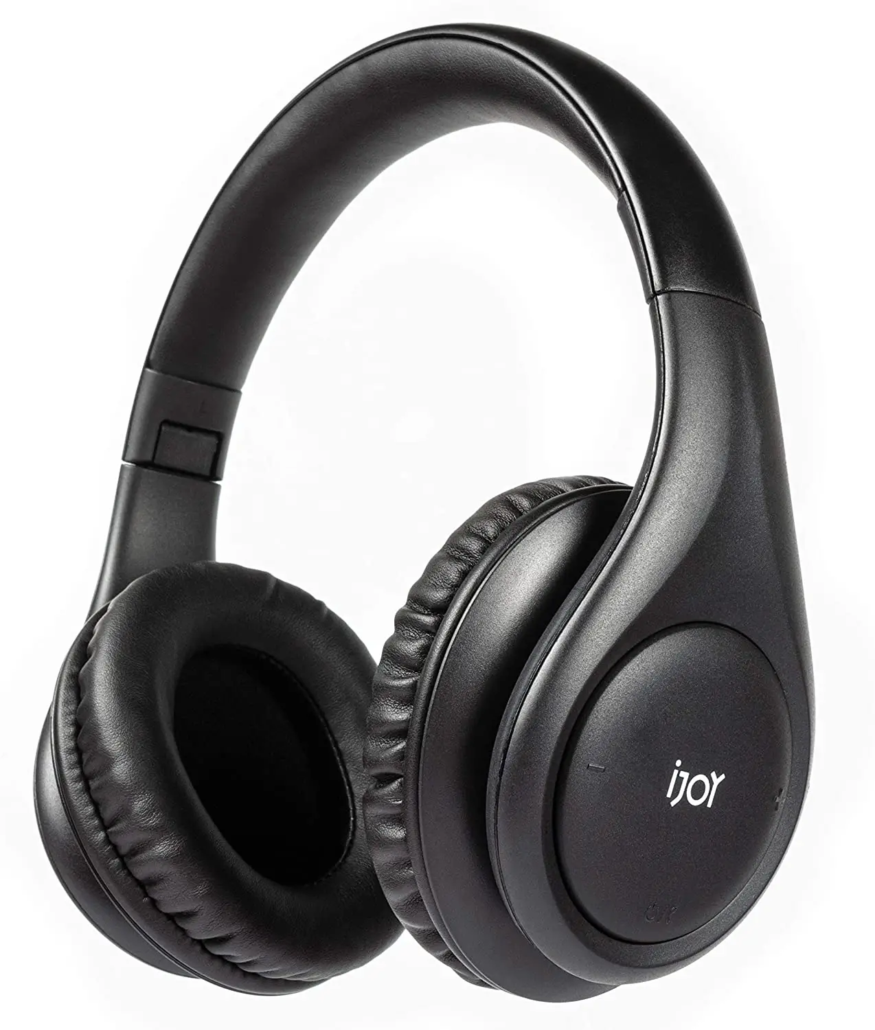 iJoy Matte Finish Bluetooth Headphones, Wireless Over Ear Foldable Headset-image