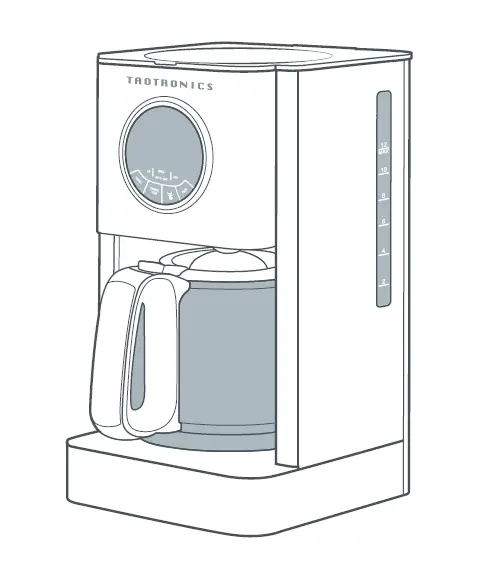 Manuel d’utilisation de la cafetière TAOTRONICS TT-CM001