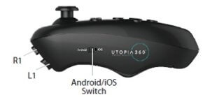 Manuel d’utilisation du contrôleur Bluetooth Utopia 360 VR [TYV-1658]