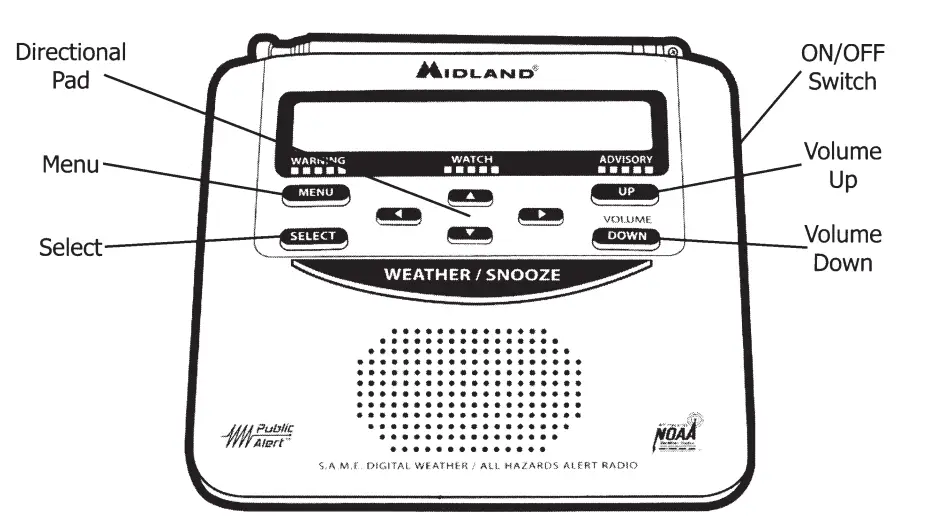 Midland-WR120B-WR120EZ-NOAA-Emergency-Weather-Alert-Radio-fig-1