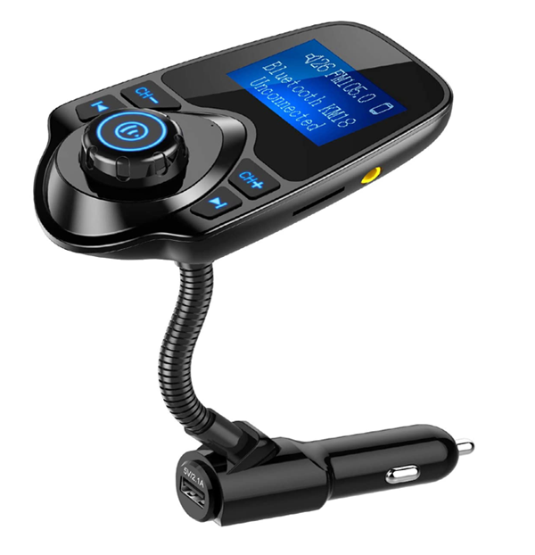 Nulaxy Wireless In-Car Bluetooth FM Transmitter User Manual (Manuel de l’utilisateur de l’émetteur FM sans fil pour voiture)